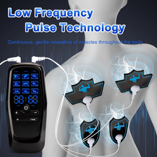 Pulse NeuroStim System EMS + TENS Therapy for Muscle Recovery, Pain Relief & Full-Body Wellness